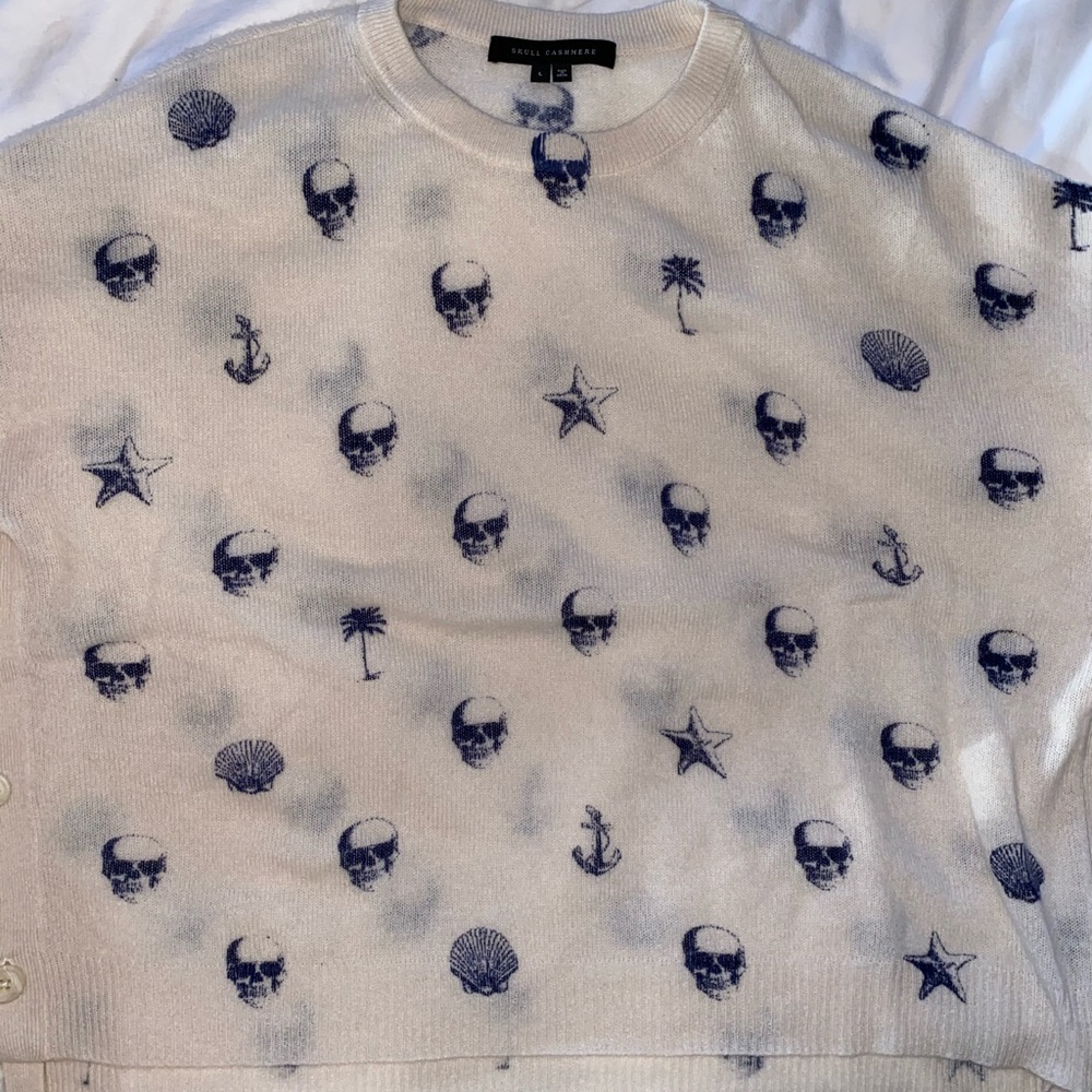 Skull Cashmere sweater - L